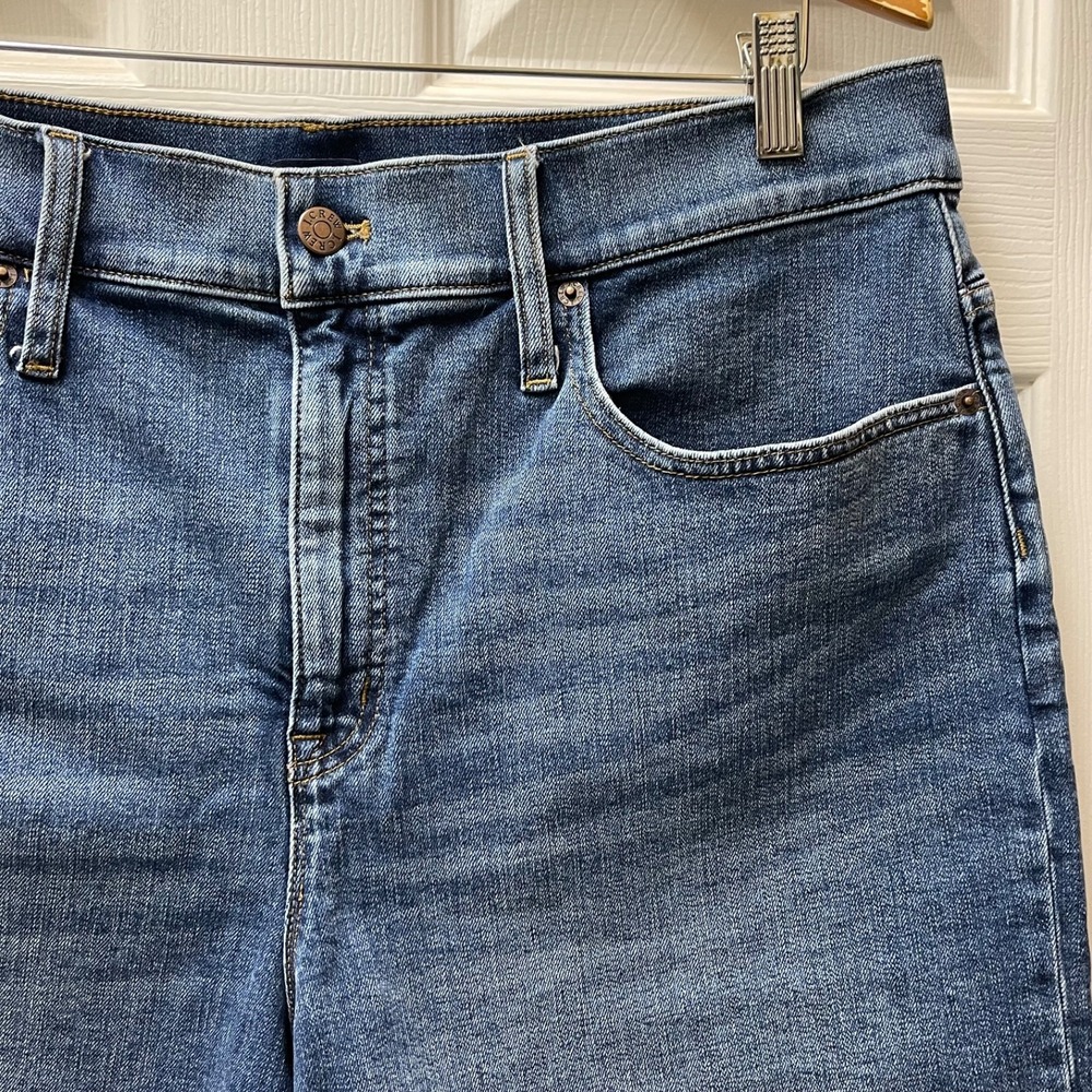 J. Crew Women's Size 33 High Rise Cut Off Denim Shorts Cotton/Stretch